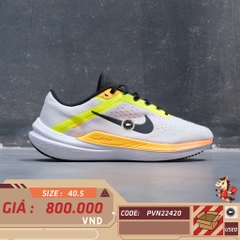 Nike Air Winflo 10 'White Volt' - DV4022 101 - Size 40.5 - GIÀY 2HAND CHÍNH HÃNG PVN22420