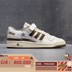 ADIDAS ORIGINALS UNISEX FORUM EXHIBIT LOW SNEAKERS GX4587 SIZE 44 GIÀY 2HAND CHÍNH HÃNG PVN22606