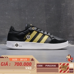 🔥 ADIDAS BREAKNET ‘BLACK / PURPLE / GOLD’ – SIZE 39 1/3 – PVN22936 – CHÍNH HÃNG