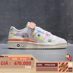 🔥 ADIDAS FORUM LOW ‘PRIDE PACK LOVE UNITES’ – SIZE 37 1/3 – PVN22938 – CHÍNH HÃNG