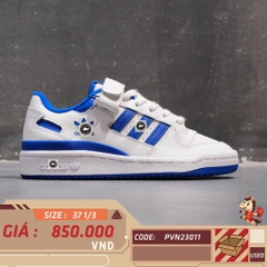 🔥 ADIDAS FORUM LOW ‘WHITE/ROYAL BLUE’ – SIZE 37 1/3 – PVN23011 – CHÍNH HÃNG