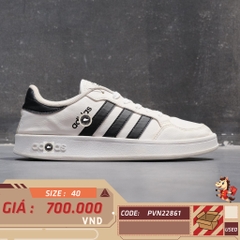 🔥 ADIDAS BREAKNET ‘WHITE / CORE BLACK’ – SIZE 40 – PVN22861 – CHÍNH HÃNG