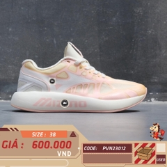 🔥 MIZUNO PI MONO ‘PINK / WHITE’ – SIZE 38.5 – PVN23012 – CHÍNH HÃNG