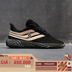 🔥 ADIDAS SOBAKOV “BLACK CHALK CORAL” – SIZE 36 2/3 – PVN23870 – CHÍNH HÃNG