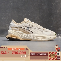 🔥 PUMA EXTENT NITRO HERITAGE “WHISPER WHITE/BEIGE” – SIZE 36 – PVN23816 – CHÍNH HÃNG