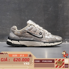 Nike P-6000 Metallic Silver - CN0149 001 - Size 37.5 - GIÀY 2HAND CHÍNH HÃNG PVN23986