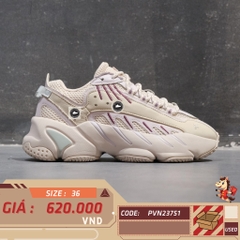 🔥 FILA FUSION ADE MARATHON RUNNING SHOES “BEIGE WHITE” – SIZE 36 – PVN23751 – CHÍNH HÃNG
