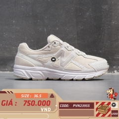 🔥 NEW BALANCE 480 V5 “WHITE/GREY” – SIZE 36 2/3 – PVN23955 – CHÍNH HÃNG