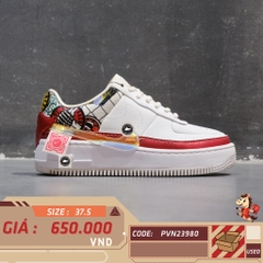 🔥 NIKE AIR FORCE 1 JESTER XX FIBA CHINA EXCLUSIVE – CK5738-191 – SIZE 37.5 – PVN23980 – CHÍNH HÃNG
