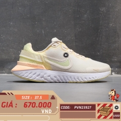 🔥 NIKE LEGEND REACT 3 ‘BARELY VOLT’ – SIZE 37.5 – PVN23927 – CHÍNH HÃNG