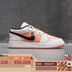 🔥 NIKE AIR JORDAN 1 LOW “LIGHT MADDER ROOT” – SIZE 36 – PVN23727 – CHÍNH HÃNG