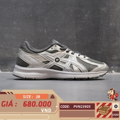 🔥 ASICS JOG 100 S ‘GLACIER GREY / PURE SILVER’ – SIZE 38 – PVN23905 – CHÍNH HÃNG