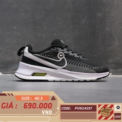 🔥 NIKE AIR MAX NUAXIS ‘BLACK WHITE VOLT’ – SIZE 40.5 – PVN24597 – CHÍNH HÃNG