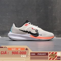 🔥 NIKE AIR ZOOM PEGASUS 40 “BEIGE ORANGE” FZ5055-101 – SIZE 40 – PVN24911 – CHÍNH HÃNG