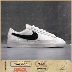 2hand Giày Nike Blazer Low Leather White Black AO2788-101 SIZE 42.5