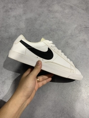 2hand Giày Nike Blazer Low Leather White Black AO2788-101 SIZE 42.5