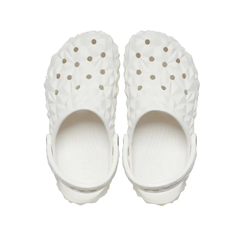 Crocs Geometric  - White - sầu riêng