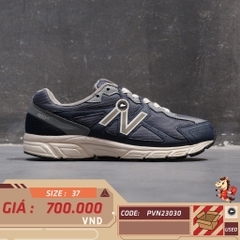 New Balance 480v5 Navy Grey - W480KE5 - Size 37 - GIÀY 2HAND CHÍNH HÃNG PVN23030
