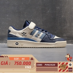 Adidas Forum 84 Low White Dark Blue - GX2162 - Size 44 - GIÀY 2HAND CHÍNH HÃNG PVN23520
