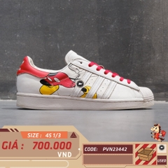 Adidas Superstar x Disney 'Mickey Mouse' - FW2901 - Size 45 1/2 - GIÀY 2HAND CHÍNH HÃNG PVN23442