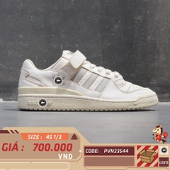 Adidas Forum Low White Grey - CG7134 - Size 45 1/3 - GIÀY 2HAND CHÍNH HÃNG PVN23544