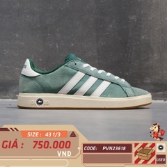 Adidas Grand Court Base 00s 'Collegiate Green' - IH6187 - Size 43 1/3 - GIÀY 2HAND CHÍNH HÃNG PVN23618