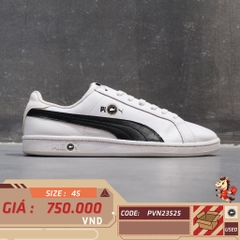 PUMA SMASH LEATHER - 356722 11 - Size 45 - GIÀY 2HAND CHÍNH HÃNG PVN23525