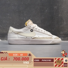 Nike Blazer Low '77 Vintage - DA6364 110 - Size 43 - GIÀY 2HAND CHÍNH HÃNG PVN23185