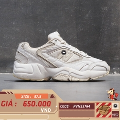 New Balance 452 White Light Cliff Grey - WX452SG - Size 37.5 - GIÀY 2HAND CHÍNH HÃNG PVN23764