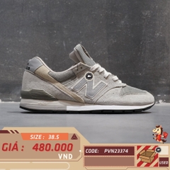 New Balance 996 Grey Silver - CM996BG - Size 38.5 - GIÀY 2HAND CHÍNH HÃNG PVN23374