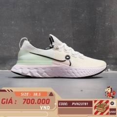 🔥 NIKE REACT INFINITY RUN FLYKNIT “ICED LILAC” – SIZE 38.5 – PVN23781 – CHÍNH HÃNG