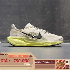 Nike Air Zoom Pegasus 41 Pale Ivory Limelight - FD2722 109 - Size 43 - GIÀY 2HAND CHÍNH HÃNG PVN24139
