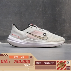 Nike Air Zoom Winflo 9 Photon Dust - DD6203 009 - Size 43 - GIÀY 2HAND CHÍNH HÃNG PVN24317