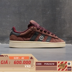 Adidas Campus 00s Burgundy - HQ4636 - Size 42 - GIÀY 2HAND CHÍNH HÃNG PVN24218
