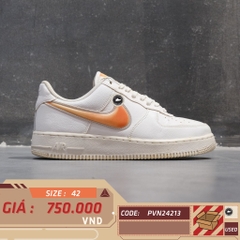 Nike Air Force 1 '07 LV8 3 White Orange Peel - AO2441 102 - Size 42 - GIÀY 2HAND CHÍNH HÃNG PVN24213