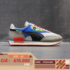 Puma Future Rider Ride On Dazzling Blue - 372838-01 - Size 42 - GIÀY 2HAND CHÍNH HÃNG PVN24386