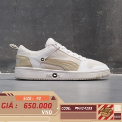 Puma Rebound Layup Lo Mesh - 370914 06 - Size 42 - GIÀY 2HAND CHÍNH HÃNG PVN24289
