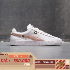 Puma Basket Classic Metallic - 374154 01 - Size 41 - GIÀY 2HAND CHÍNH HÃNG PVN24543