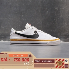 Nike Court Legacy Next Nature - DH3162 100 - Size 41 - GIÀY 2HAND CHÍNH HÃNG PVN24401