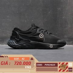 Nike Renew Run 3 Black Dark Smoke Grey - DC9413 003 - Size 42 - GIÀY 2HAND CHÍNH HÃNG PVN24625