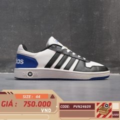 Adidas Hoops 2.0 'White Royal Blue' - FW5994 - Size 44 - GIÀY 2HAND CHÍNH HÃNG PVN24609