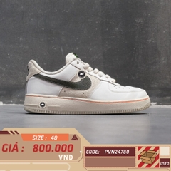 Nike Air Force 1 Low '07 LV8 'X's and O's' - FN8892 191 - Size 40 - GIÀY 2HAND CHÍNH HÃNG PVN24780