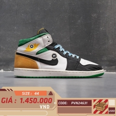 Air Jordan 1 Mid SE 'Oakland' - 852542 101 - Size 44 - GIÀY 2HAND CHÍNH HÃNG PVN24631