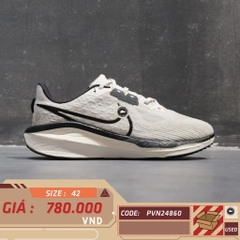 Nike Air Zoom Vomero 17 White Pure Platinum Black - FB1309 104 - Size 42 - GIÀY 2HAND CHÍNH HÃNG PVN24860