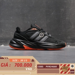 Adidas Ozelle Cloudfoam Black Orange - GX6768 - Size 39 1/3 - GIÀY 2HAND CHÍNH HÃNG PVN24680
