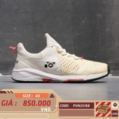 YONEX POWER CUSHION SONICAGE 3 MENS TENNIS SHOES - Size 43 - GIÀY 2HAND CHÍNH HÃNG PVN25188