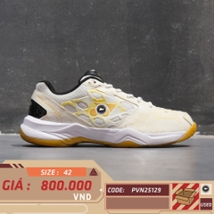 Yonex Power Cushion 101CR White Gold - SHB101CR TRẮNG VÀNG - Size 42 - GIÀY 2HAND CHÍNH HÃNG PVN25129