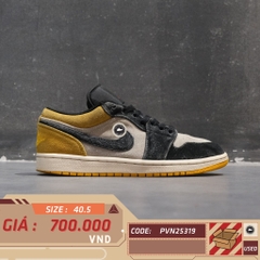 Air Jordan 1 Low SE Yellow Ochre - FJ4924-008 - Size 40.5 - GIÀY 2HAND CHÍNH HÃNG PVN25319