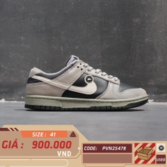 Nike Dunk Low Light Bone Black - DZ2538-001 - Size 41 - GIÀY 2HAND CHÍNH HÃNG PVN25478