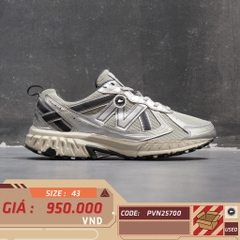 New Balance 410v5 Trail 'Silver Black' - MT410KR5 - Size 43 - GIÀY 2HAND CHÍNH HÃNG PVN25700
